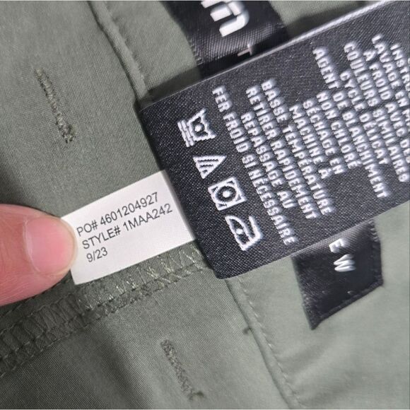 Travis Mathew OPEN TO CLOSE TECH CHINO PANT 38x32 Green Slim Fit - Picture 8 of 12